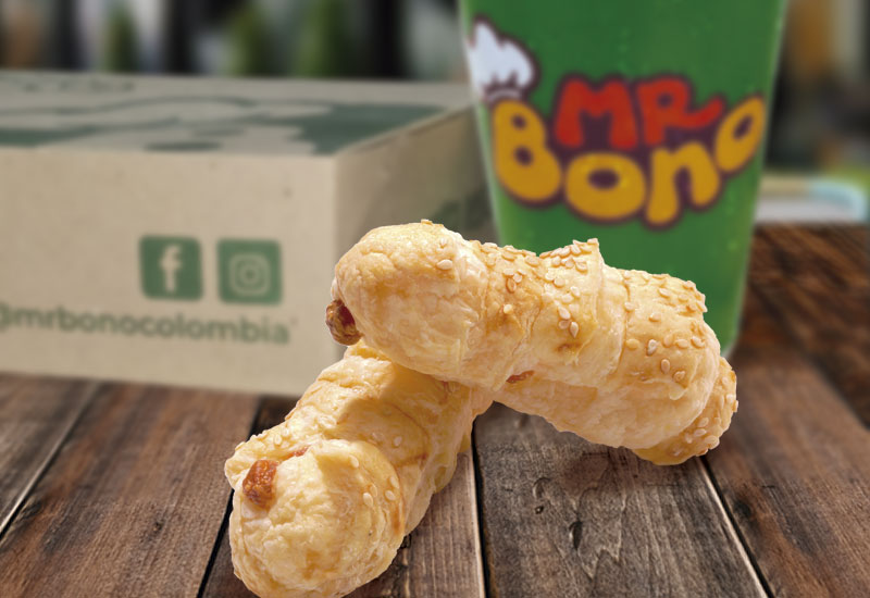Dedito Queso Mini y bebida